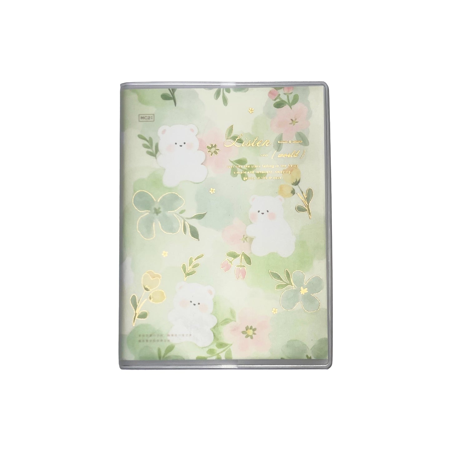 Cute Floral Character Diary