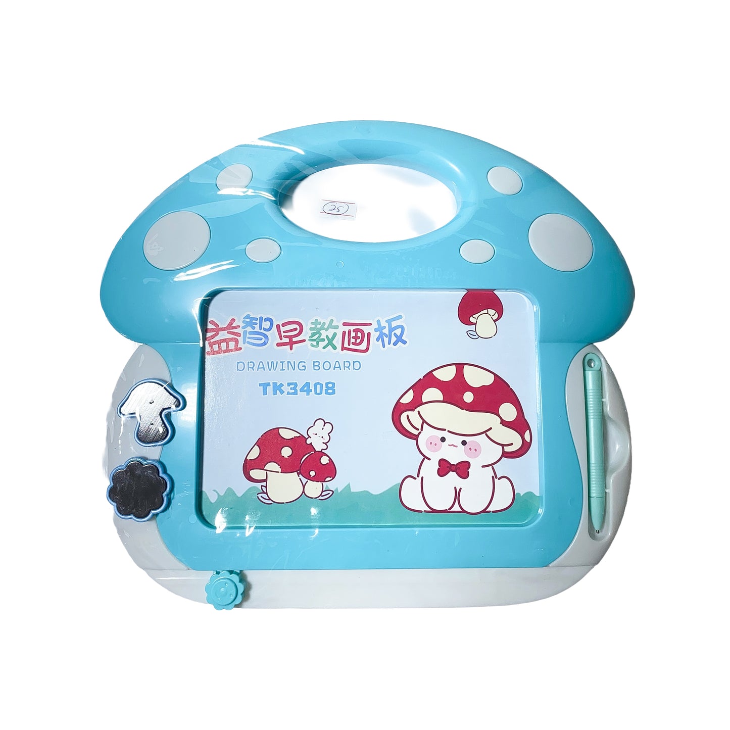 Mushroom Magic Slate Teal Colour - Drawing Board