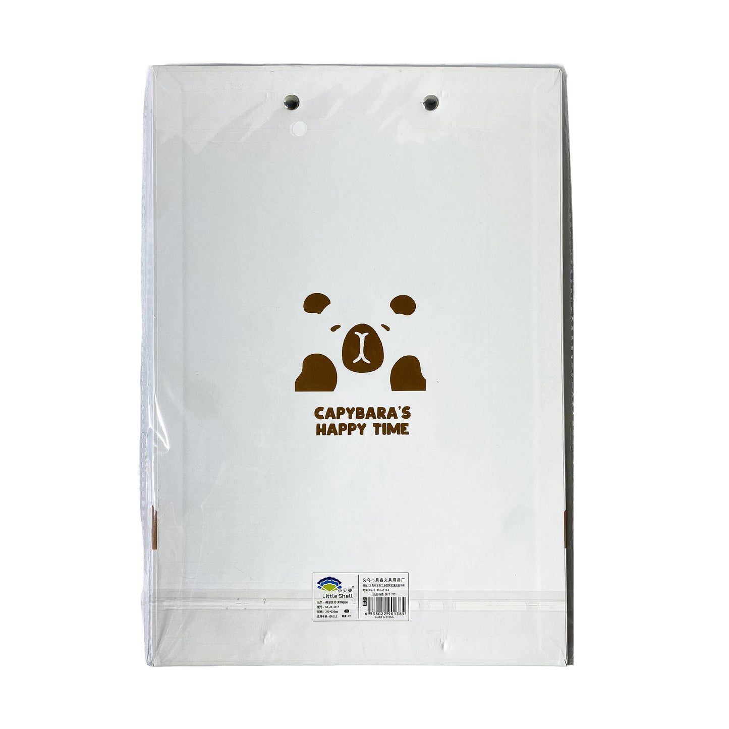 Cute Capybara Cartoon Clipboard