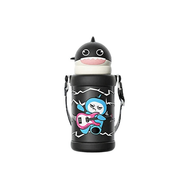 HEELO Shark 550ML Insulated Kids Thermos Stainless Steel