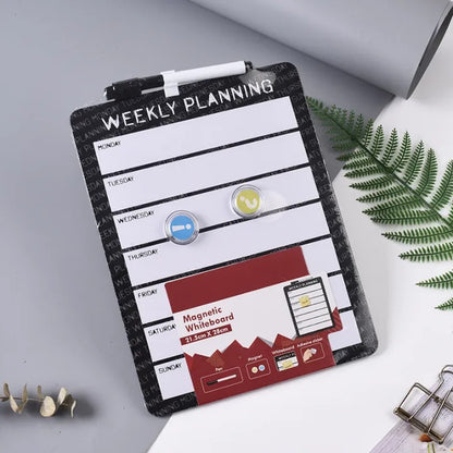Magnetic Whiteboard Weekly Planner