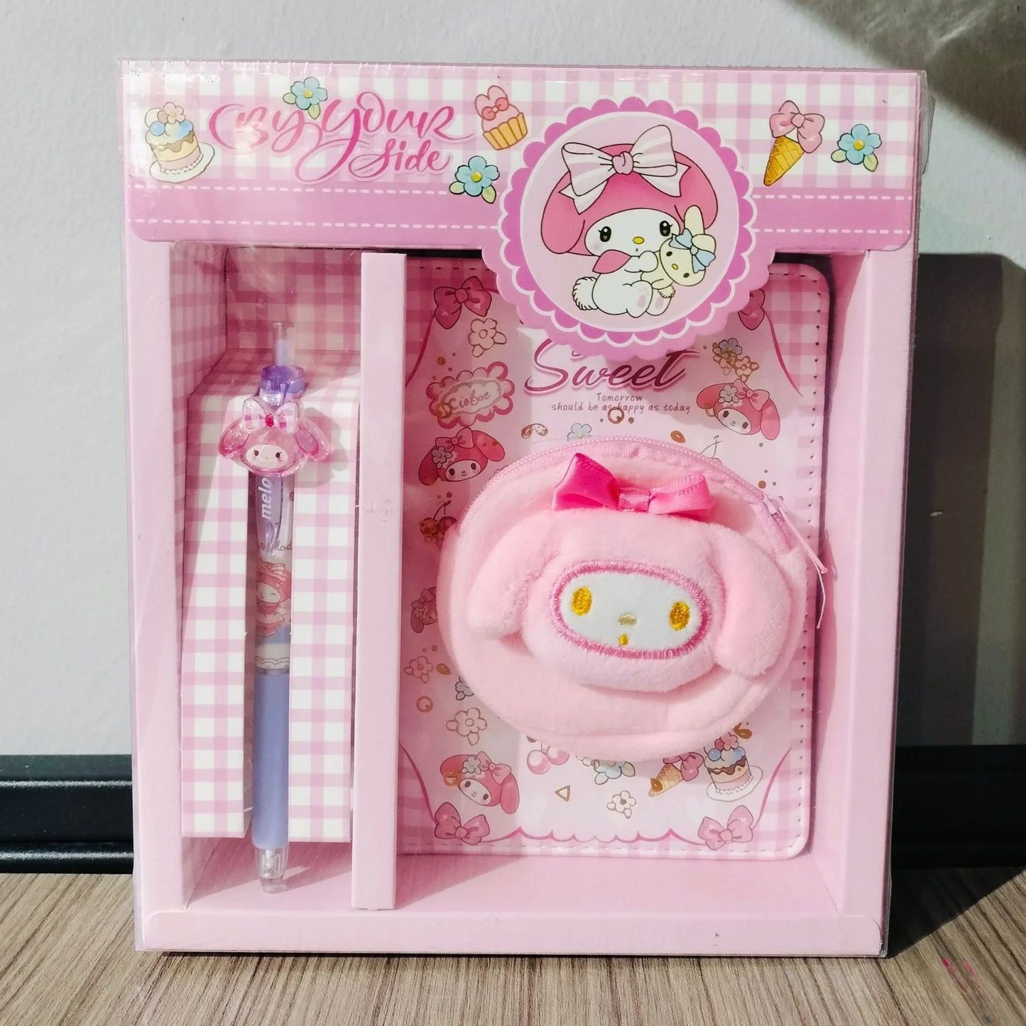 Cute Sanrio Characters Diary Set