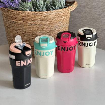 BOSHENG Vacuum Insulated Stainless Steel Travel Mug