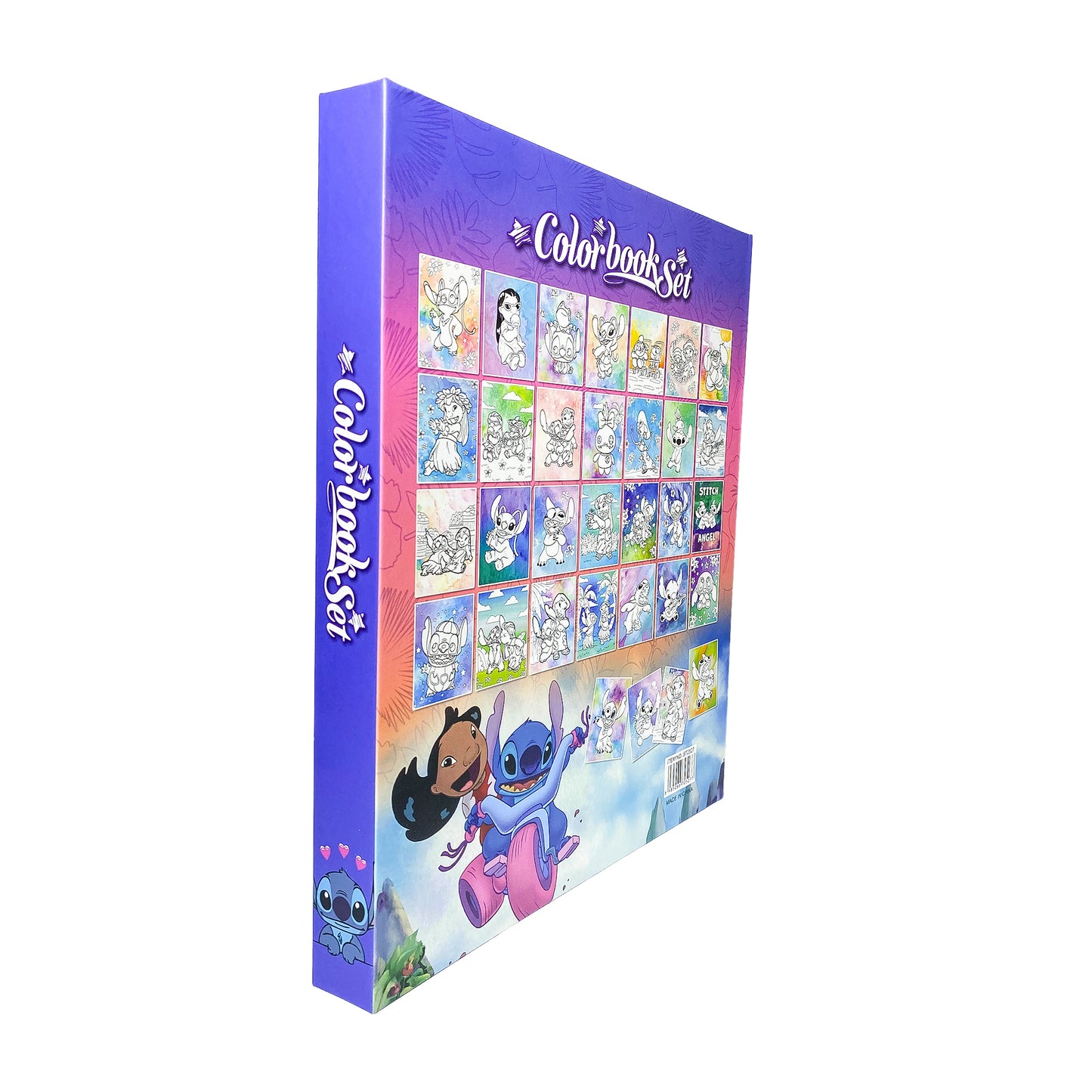 Stitch Colouring Book Set