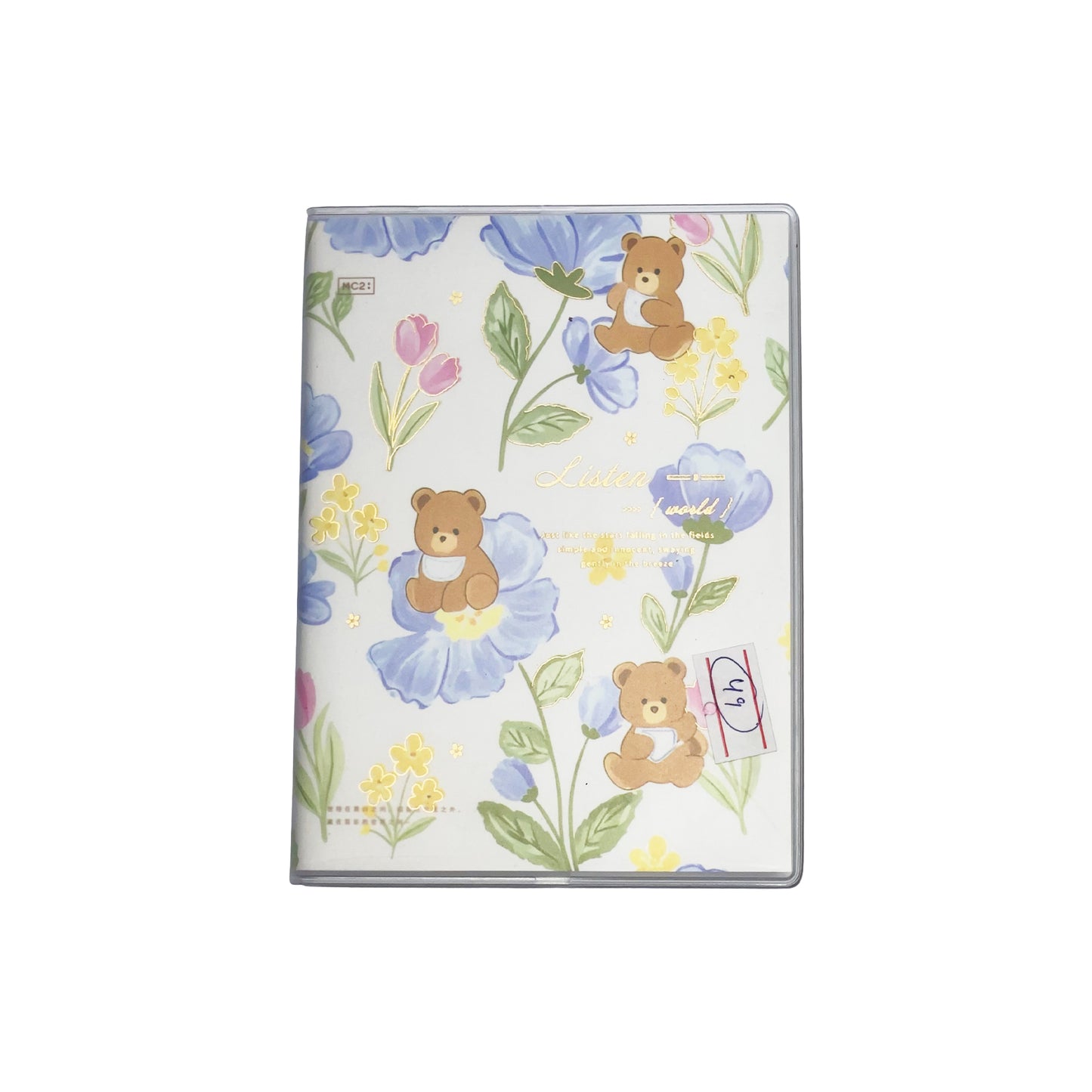 Cute Floral Character Diary