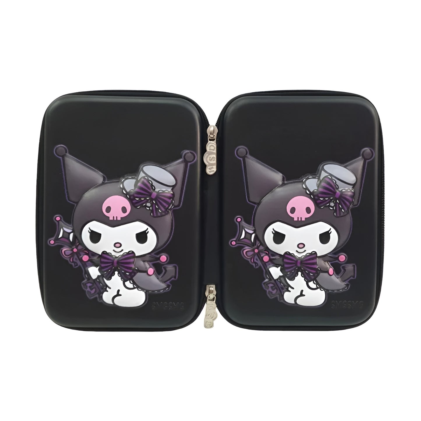 Sanrio Kuromi Kawaii 3D Hard Shell EVA Storage Pencil Case