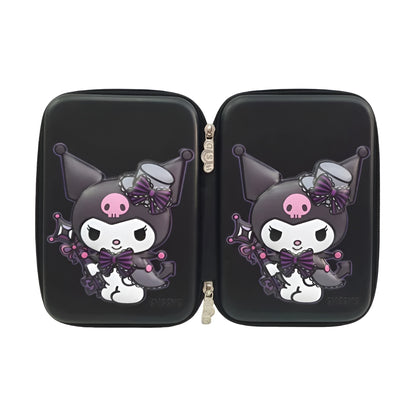 Sanrio Kuromi Kawaii 3D Hard Shell EVA Storage Pencil Case