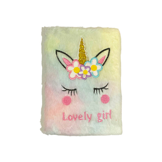 Unicorn Multi Colour Fancy Diary