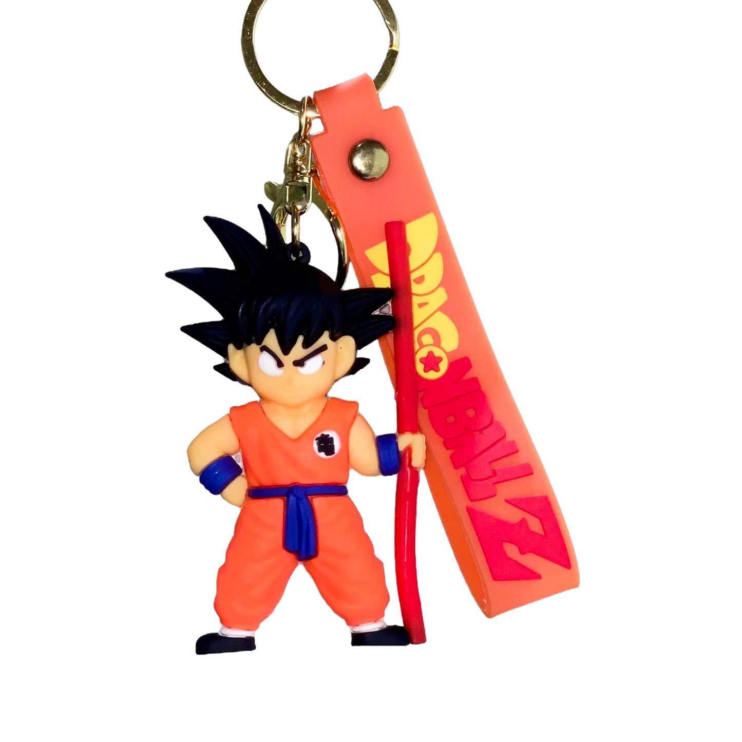Dragon Ball Z Silicone Keychain with Wrist Strap