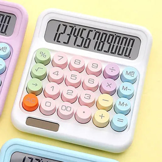 Runzon Colourful Keys White - Calculator