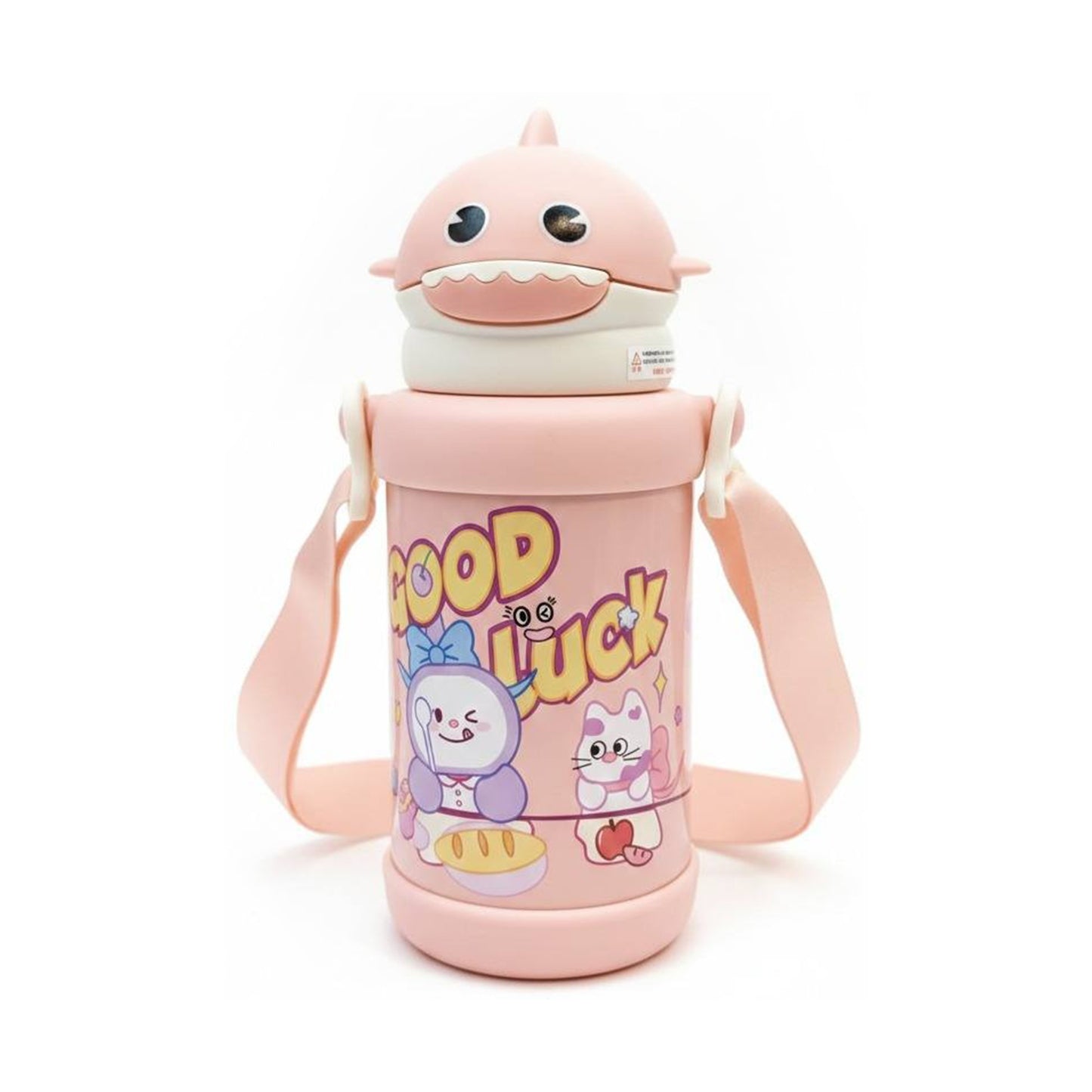 HEELO Shark 550ML Insulated Kids Thermos Stainless Steel