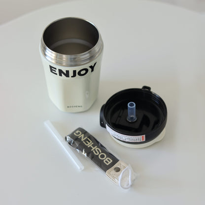BOSHENG Vacuum Insulated Stainless Steel Travel Mug