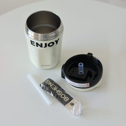 BOSHENG Vacuum Insulated Stainless Steel Travel Mug