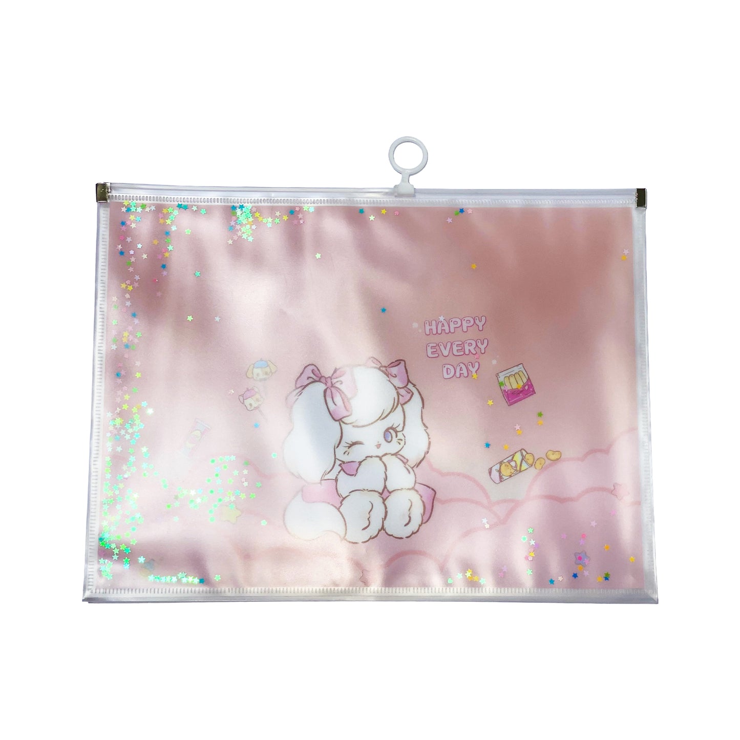 Cute Zipper File Bag