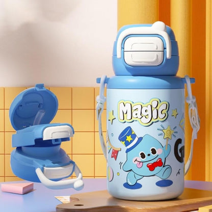 Cute Character Insulated Kids Water Bottle (500ML)