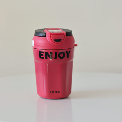 BOSHENG Vacuum Insulated Stainless Steel Travel Mug