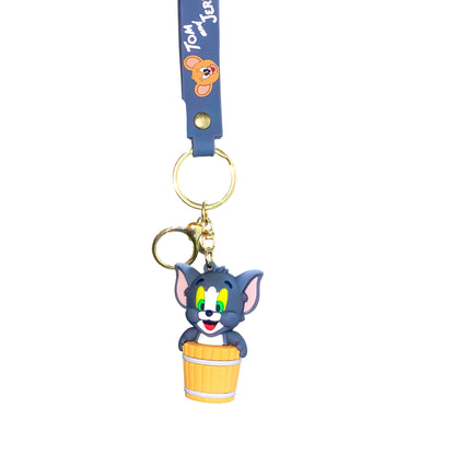 Tom & Jerry Character Keychain