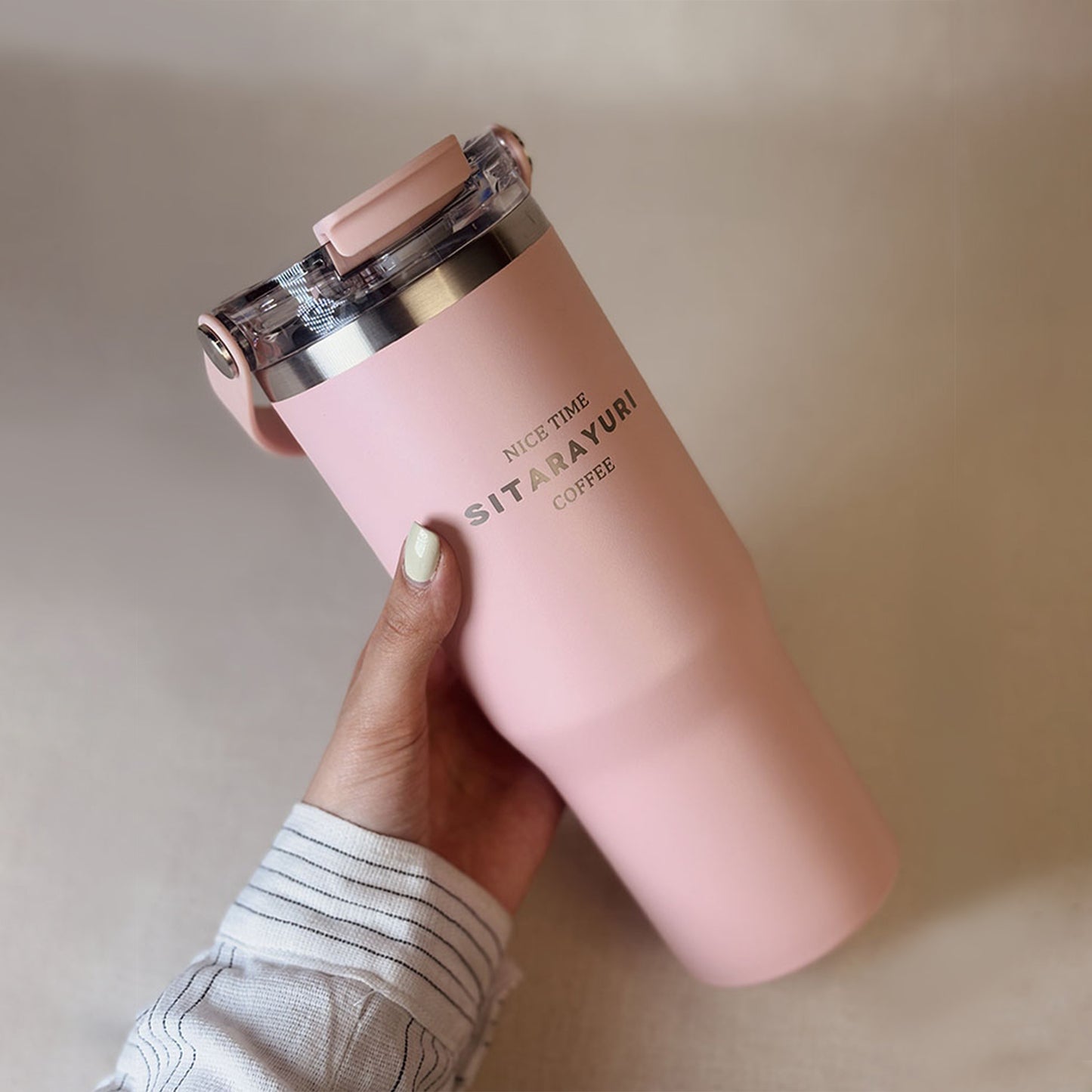 SITARAYURI 900ML Insulated Stainless Steel Coffee Tumbler