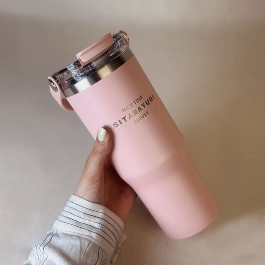 SITARAYURI 900ML Insulated Stainless Steel Coffee Tumbler