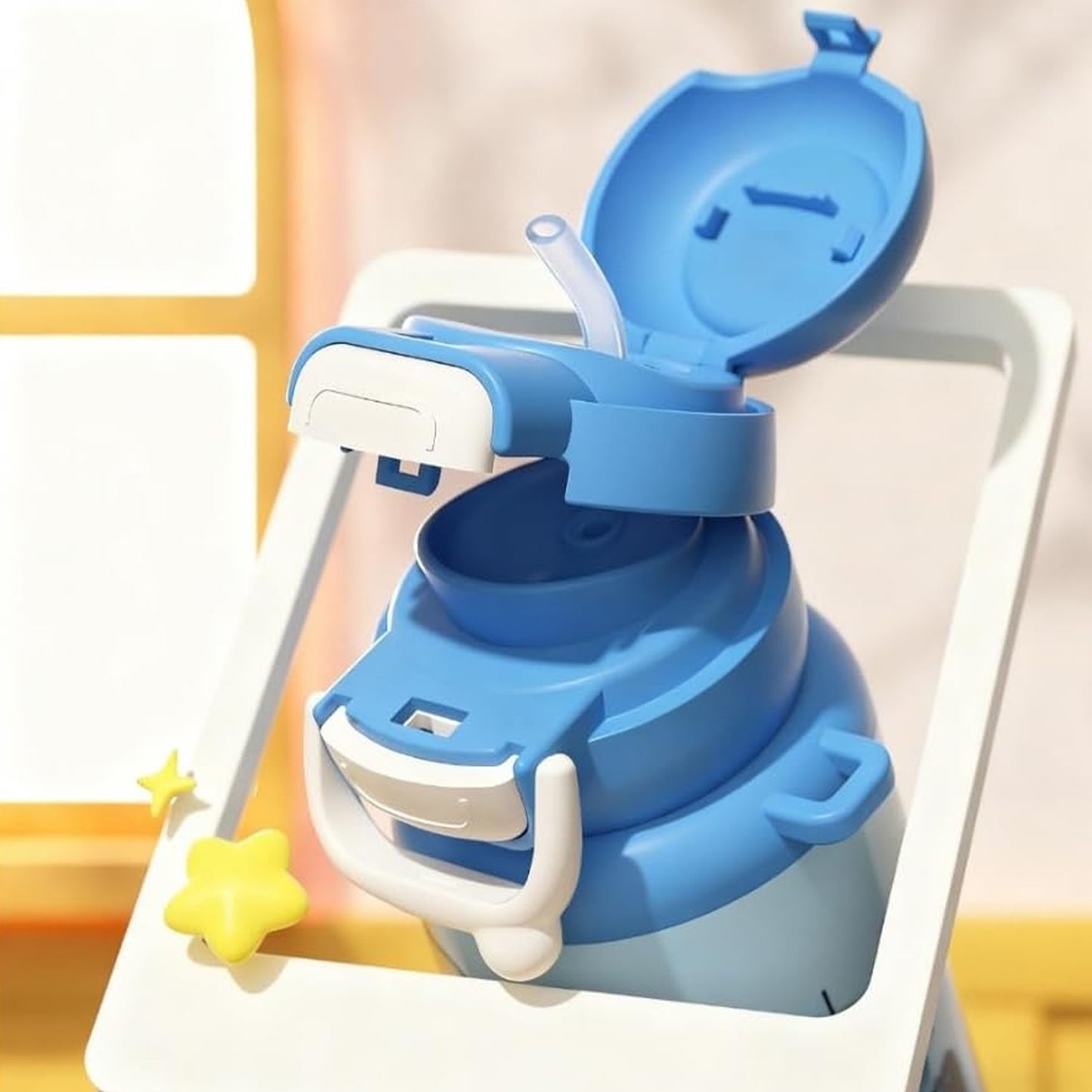 Cute Character Insulated Kids Water Bottle (500ML)