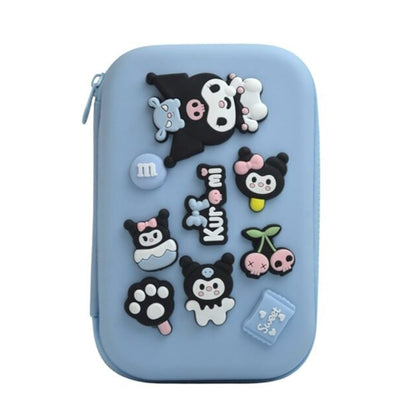 Sanrio Kuromi 3D Character Hard-shell Pencil Case