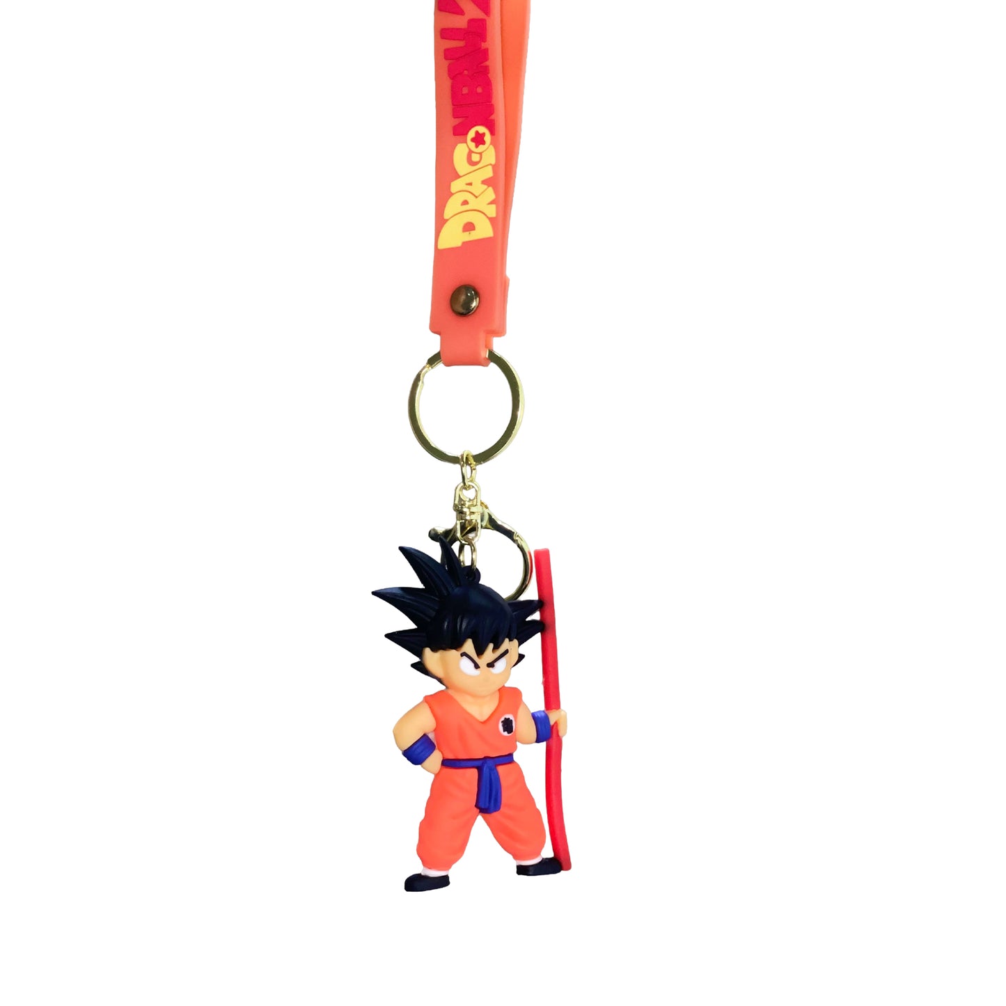 Dragon Ball Z Silicone Keychain with Wrist Strap