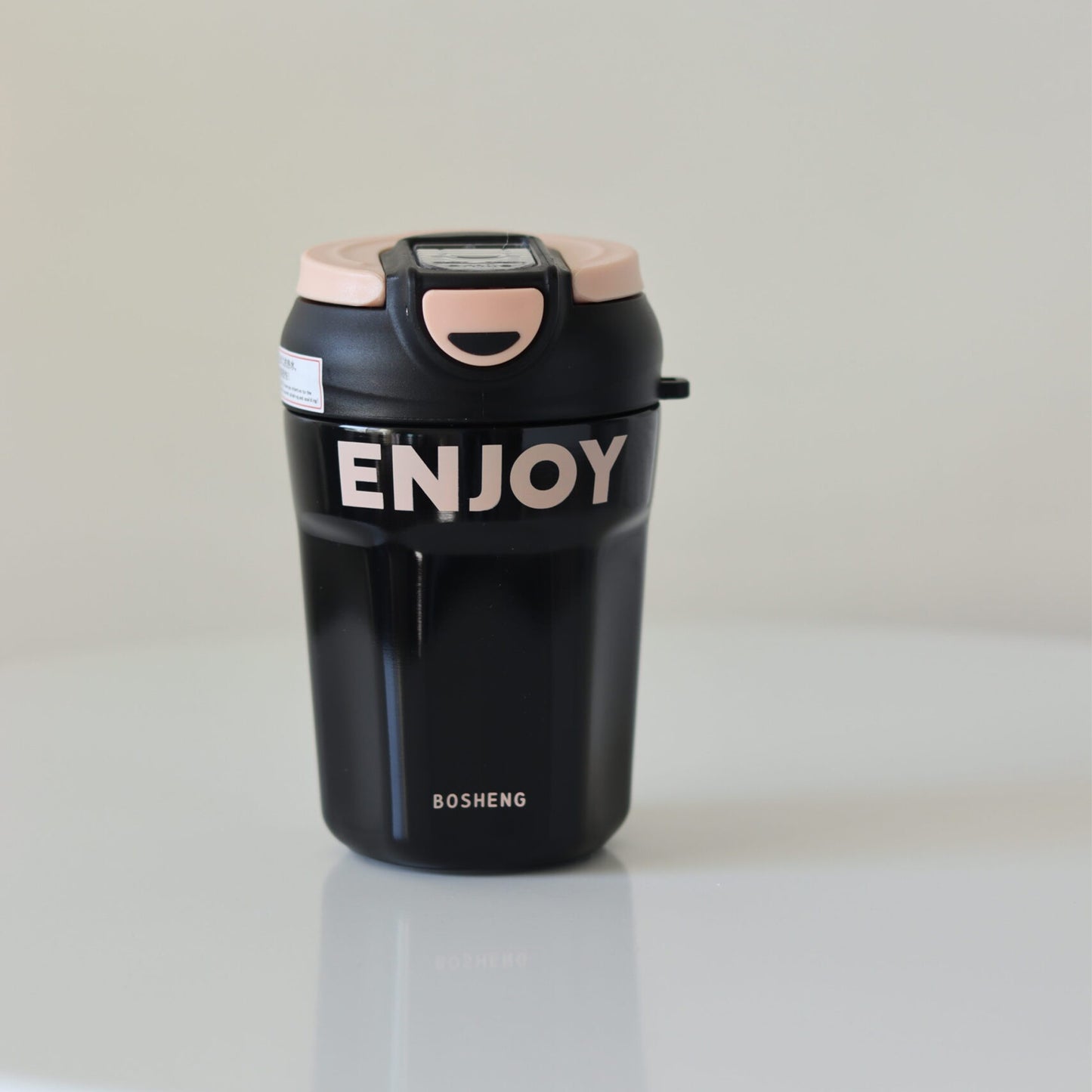 BOSHENG Vacuum Insulated Stainless Steel Travel Mug