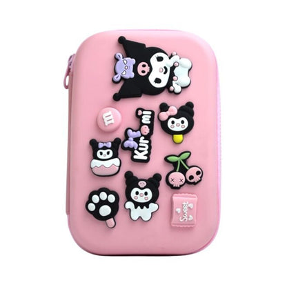 Sanrio Kuromi 3D Character Hard-shell Pencil Case