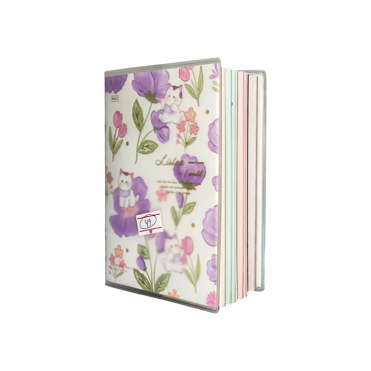 Cute Floral Character Diary