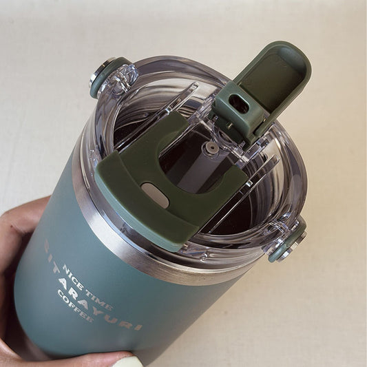 SITARAYURI 900ML Insulated Stainless Steel Coffee Tumbler