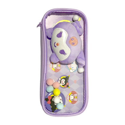 Kuromi Sweet Dreams Extra-Long Plush Pencil Case