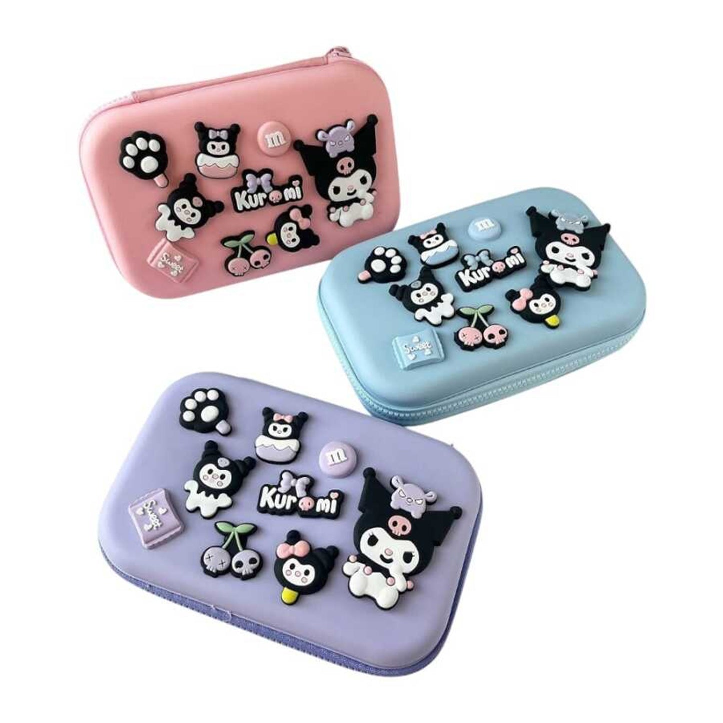 Sanrio Kuromi 3D Character Hard-shell Pencil Case