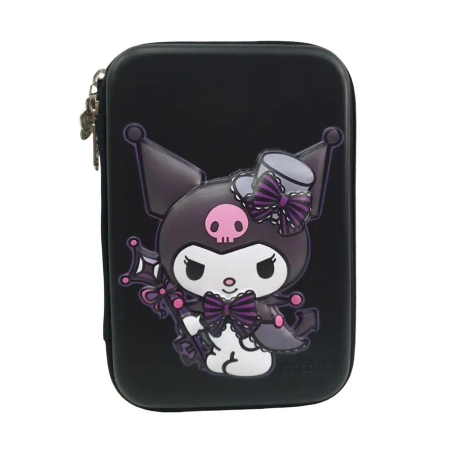 Sanrio Kuromi Kawaii 3D Hard Shell EVA Storage Pencil Case