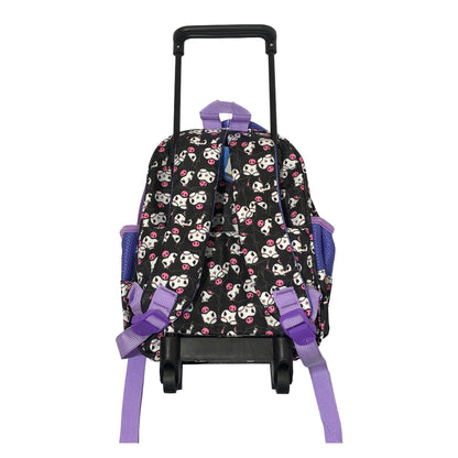 Kuromi 3D Hard Shell Mini Trolley Backpack
