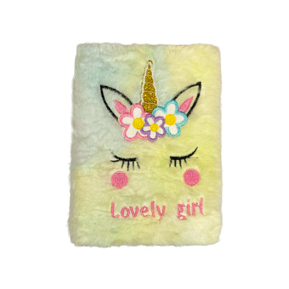 Unicorn Multi Colour Fancy Diary
