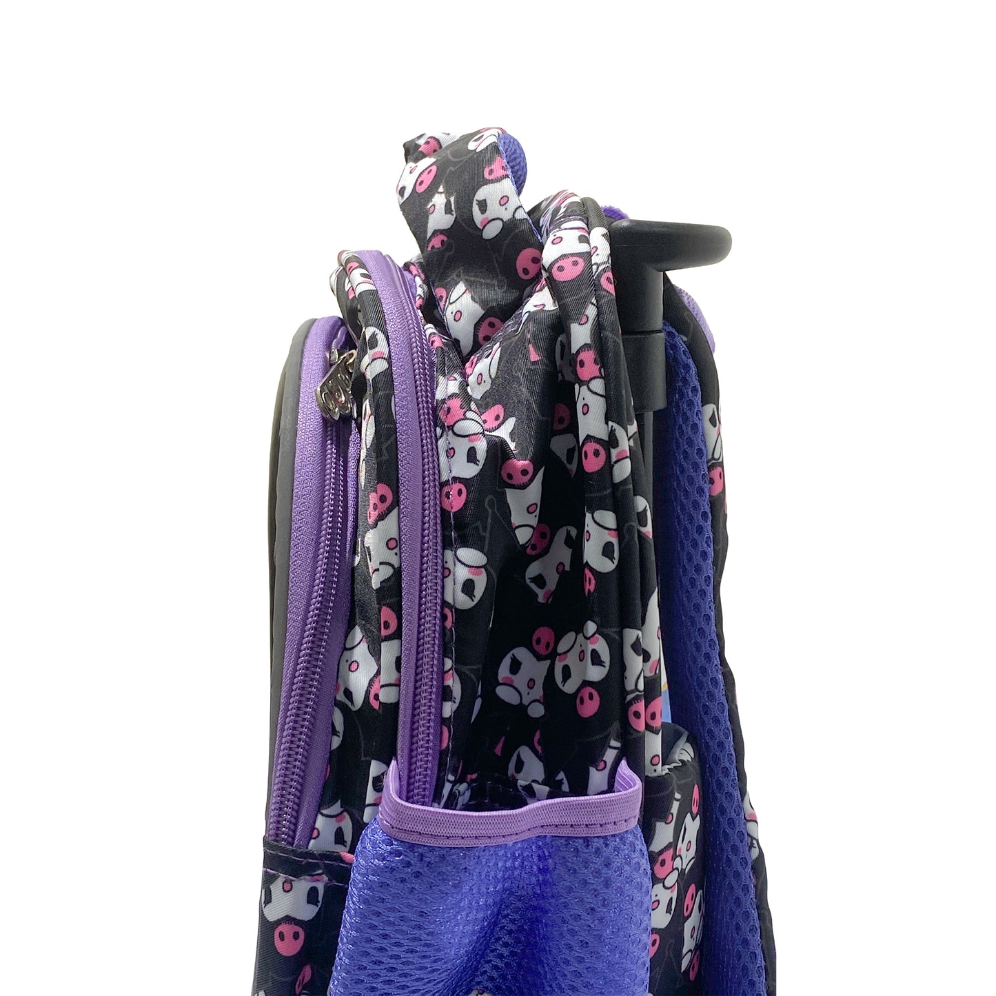 Kuromi 3D Hard Shell Mini Trolley Backpack