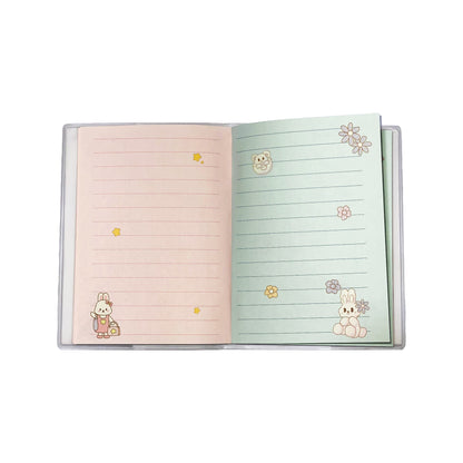 Cute Floral Character Diary