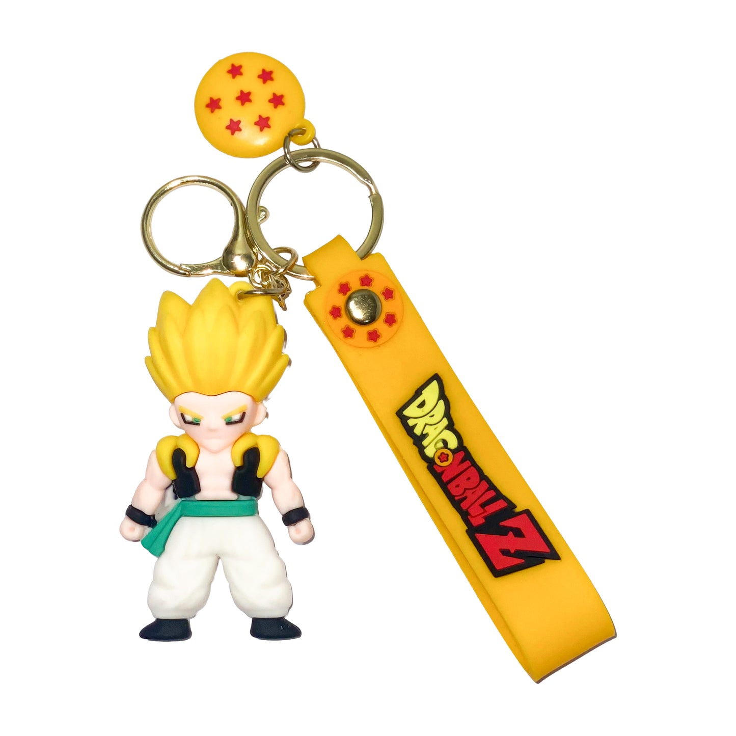 Dragon Ball Z Silicone Keychain with Wrist Strap