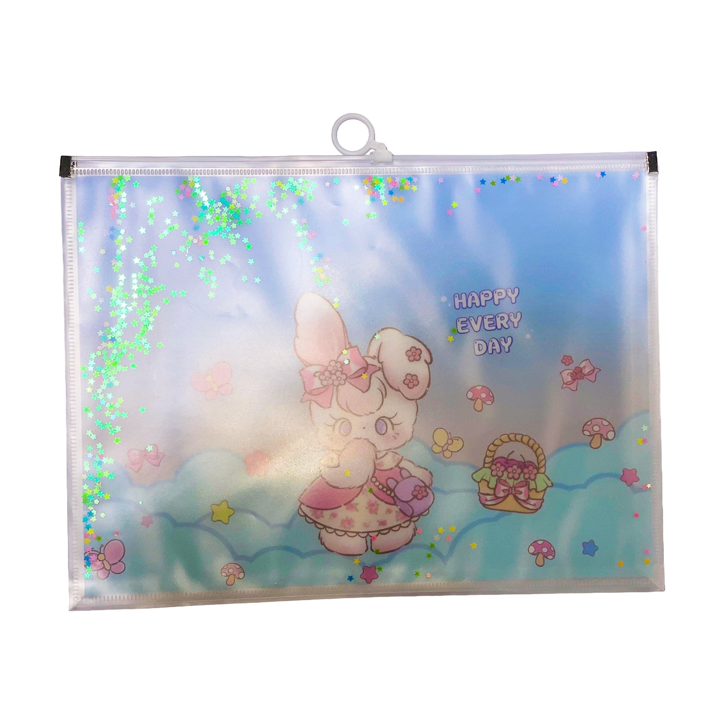 Cute Zipper File Bag