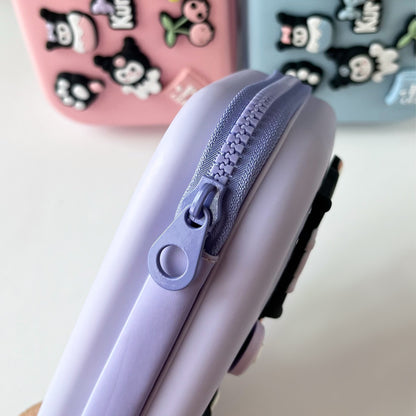 Sanrio Kuromi 3D Character Hard-shell Pencil Case