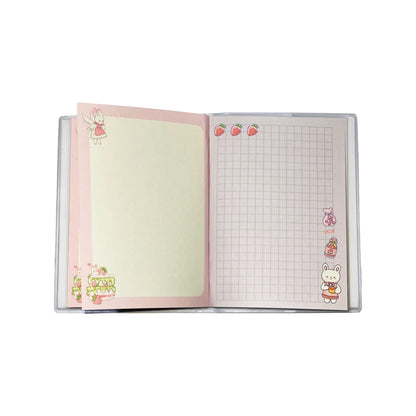 Cute Floral Character Diary