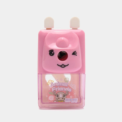 Cute Rhinoceros Hand Rotating Pencil Sharpener