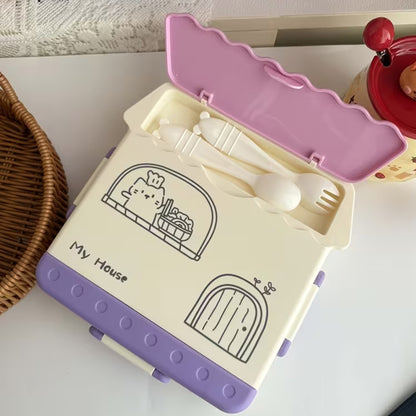 My House-Shaped Kids Lunch Box