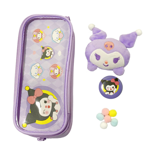 Kuromi Sweet Dreams Extra-Long Plush Pencil Case