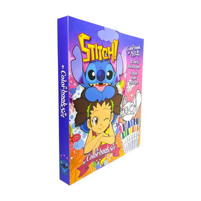 Stitch Colouring Book Set