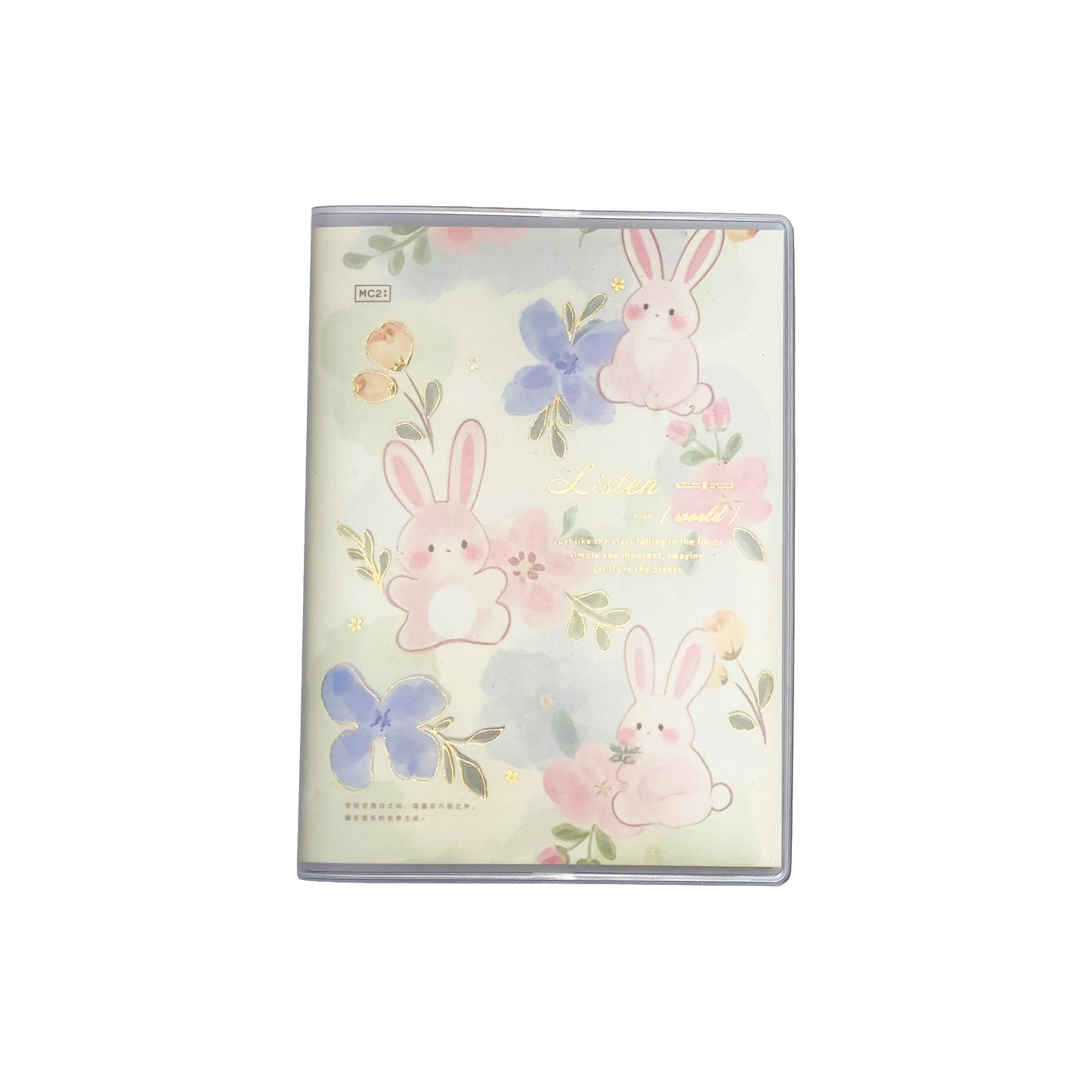 Cute Floral Character Diary