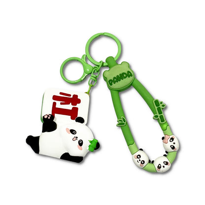 Forest Panda Keychain