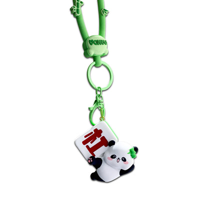 Forest Panda Keychain