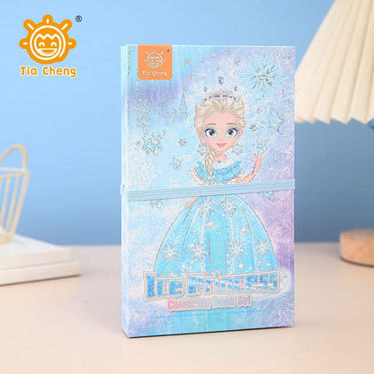 Ice Princess Colouring Book Set
