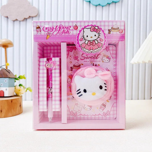 Cute Sanrio Characters Diary Set